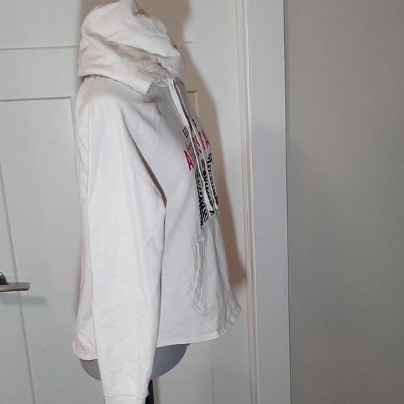 XL AEROPOSTALE Cream White Hoodie - Picture 2 of 6